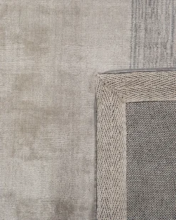 Tapete Em Viscose Cinzenta 160 X 230 Cm Ercis