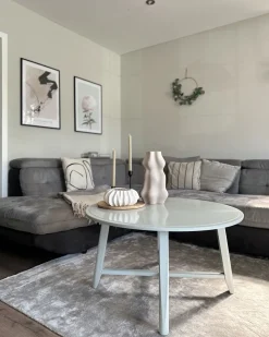 Tapete Em Viscose Cinzenta Clara 160 X 230 Cm Gesi Ii