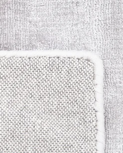 Tapete Em Viscose Cinzenta Clara 160 X 230 Cm Gesi Ii