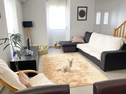 Tapete Em Viscose Cor De Areia 160 X 230 Cm Gesi Ii