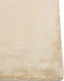 Tapete Em Viscose Cor De Areia 160 X 230 Cm Gesi Ii