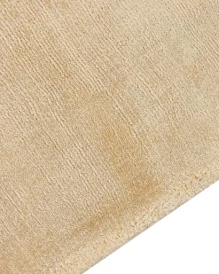 Tapete Em Viscose Cor De Areia 160 X 230 Cm Gesi Ii