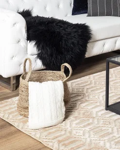 Tapete Em Viscose Creme 160 X 230 Cm Adatepe