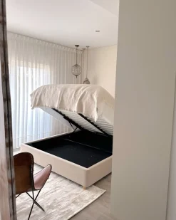 Tapete Em Viscose Creme Claro 160 X 230 Cm Gesi Ii