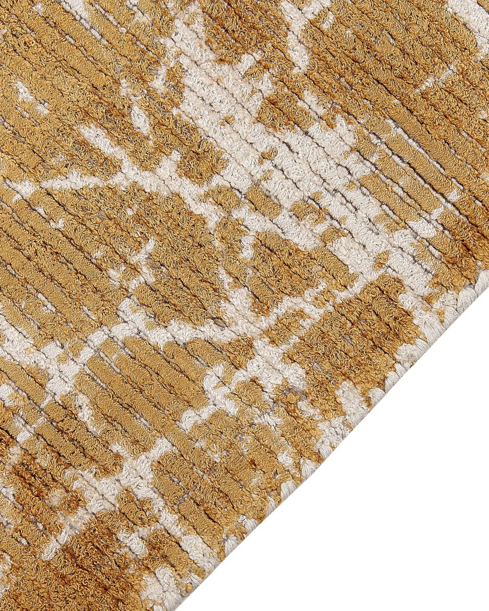 Tapete Em Viscose Laranja 160 X 230 Cm Hanli