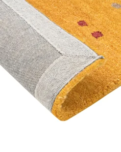 Tapete Gabbeh Em La Amarela 160 X 230 Cm Akalan
