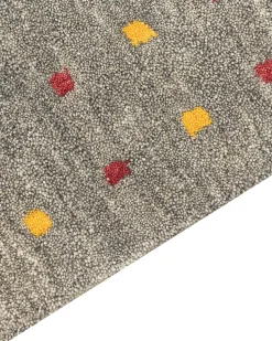 Tapete Gabbeh Em La Cinzenta 160 X 230 Cm Seymen