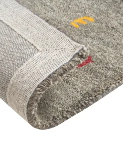 Tapete Gabbeh Em La Cinzenta 160 X 230 Cm Seymen