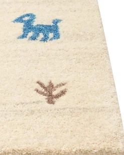 Tapete Gabbeh Em La Creme 160 X 230 Cm Yali