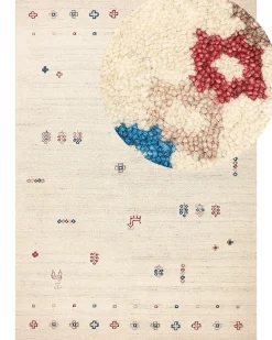 Tapete Gabbeh Em La Creme 160 X 230 Cm Suluca