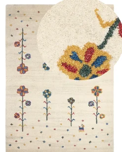 Tapete Gabbeh Em La Creme 160 X 230 Cm Husunlu