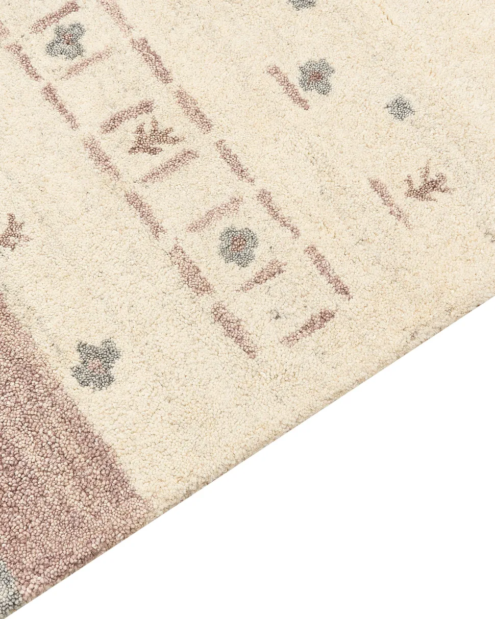 Tapete Gabbeh Em La Creme E Castanha Clara 160 X 230 Cm Karli