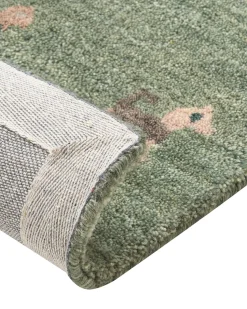 Tapete Gabbeh Em La Verde 160 X 230 Cm Kizarli