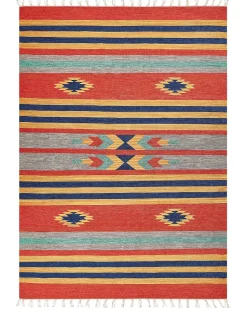 Tapete Kilim Em Algodao Multicolor 200 X 300 Cm Hatis