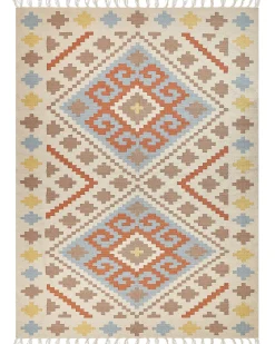 Tapete Kilim Em Algodao Multicolor 160 X 230 Cm Atan