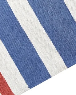 Tapete Kilim Em Algodao Multicolor 140 X 200 Cm Varser