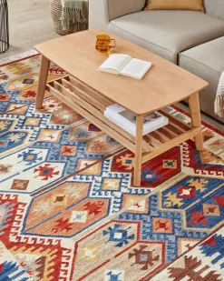 Tapete Kilim Em La Multicolor 160 X 230 Cm Vanashen