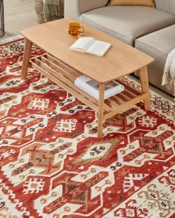 Tapete Kilim Em La Multicolor 160 X 230 Cm Voskevaz