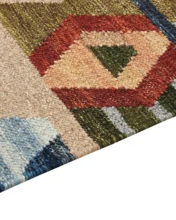 Tapete Kilim Em La Multicolor 160 X 230 Cm Kaghsi