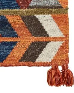 Tapete Kilim Em La Multicolor 160 X 230 Cm Kaghsi