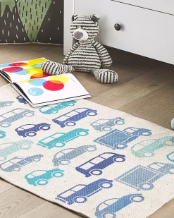 Tapete Para Criancas Azul 60 X 90 Cm Maduraj