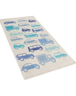 Tapete Para Criancas Azul 60 X 90 Cm Maduraj