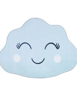 Tapete Para Criancas Azul 90 X 120 Cm Cumulus