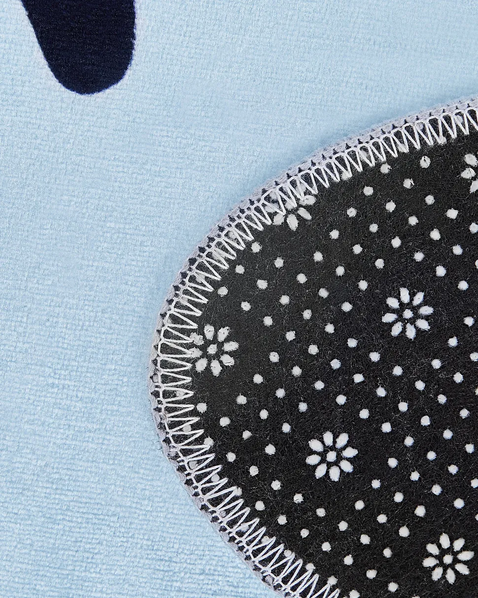 Tapete Para Criancas Azul 120 X 120 Cm Sirius