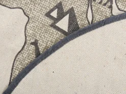 Tapete Para Criancas Cinzento E Creme 120 Cm Kesda