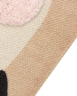 Tapete Para Criancas Em Algodao Creme Com Impressao De Panda 80 X 150 Cm Bunan