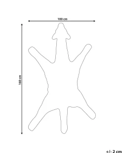 Tapete Para Criancas Em La Castanha E Creme Impressao Girafa 100 X 160 Cm Melman