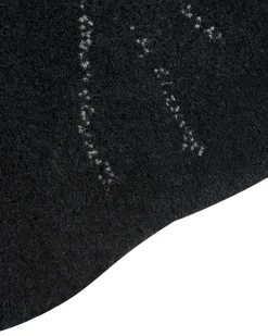 Tapete Para Criancas Em La Preta Impressao De Pantera 100 X 160 Cm Bagheera