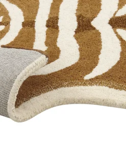 Tapete Para Criancas Em La Castanha Impressao De Antilope 100 X 160 Cm Zaza