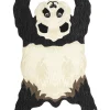 Tapete Para Criancas La Preta E Branca Impressao De Panda 100 X 160 Cm Jingking
