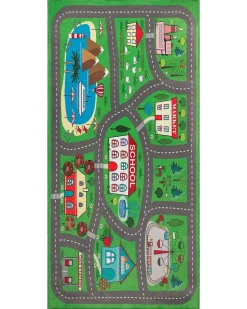 Tapete Para Criancas Verde 80 X 150 Cm Tutak