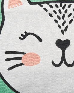 Tapete Para Criancas Verde 90 X 60 Cm Howrah