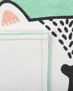 Tapete Para Criancas Verde 90 X 60 Cm Howrah