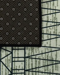 Tapete Preto E Cinzento 160 X 230 Cm Keban