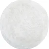 Tapete Redondo Branco 140 Cm Cide
