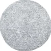 Tapete Redondo Cinzento 140 Cm Demre