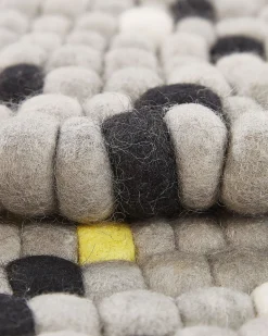 Tapete Redondo Cinzento Claro 140 Cm Penek