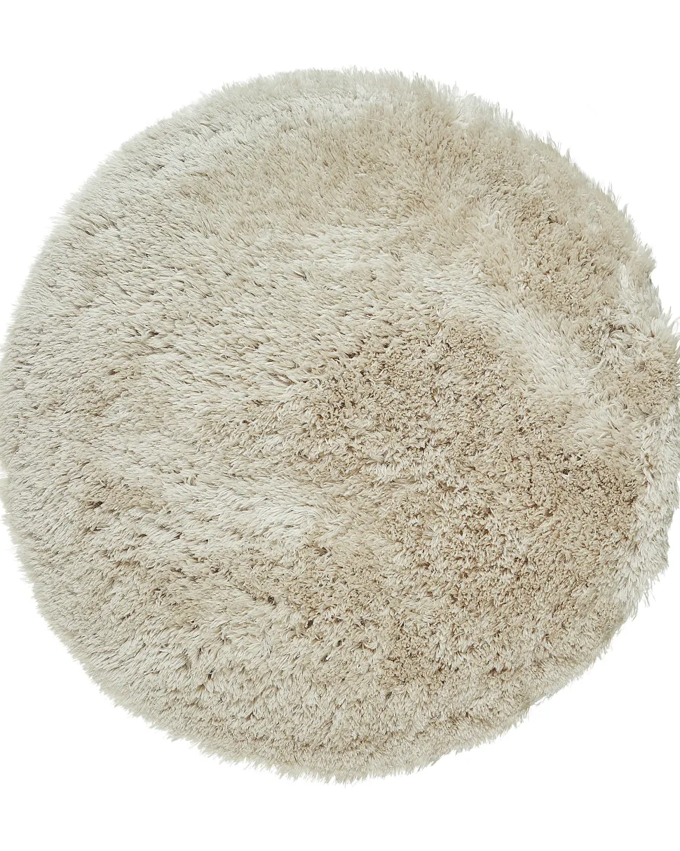 Tapete Redondo Creme 140 Cm Cide