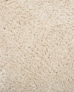 Tapete Redondo Creme Claro 140 Cm Demre