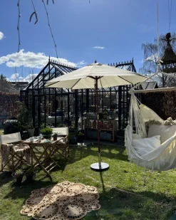 Tapete Redondo De Juta Creme O 120 Cm Bucak