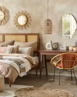 Tapete Redondo De Juta O 120 Cm Creme Ahlat