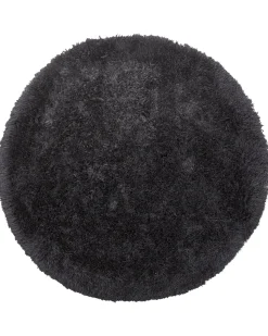 Tapete Redondo Preto 140 Cm Cide