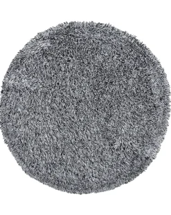 Tapete Redondo Preto E Branco 140 Cm Cide