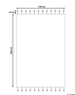 Tapete Verde 140 X 200 Cm Bademli