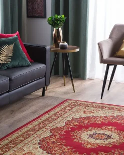 Tapete Vermelho 160 X 230 Cm Karaman