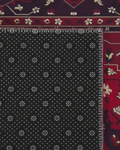 Tapete Vermelho Escuro 80 X 300 Cm Vadkadam